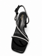 La Her Ladies QXG12 Evening Heels In Black