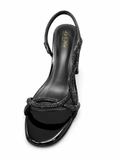 La Her Ladies QXG6 Evening Heels In Black