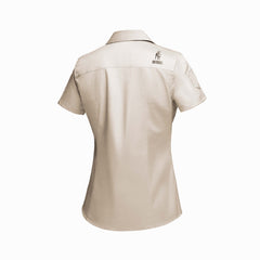 Boerboel Ladies Short Sleeve Kalahari Shirt In Stone