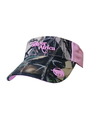 Sniper Womens 3D Visor Cap In Pink