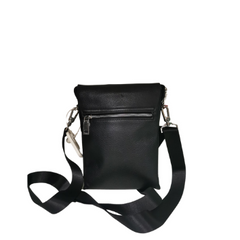 Lefel Small Flap Sling Bag In Black