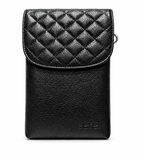 Lefel Midi Quilt Mobile Sling Bag In Black