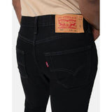 Levis Mens Original Jeans In Black