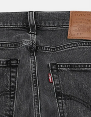 Levis Mens Power Line Jeans In Charcoal
