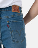 Levis Womens The Lucky One Curvy Jeans In Blue