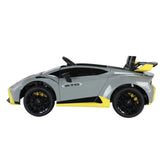 Lamborghini Electric Ride On Play Car In Grey