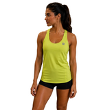 Freddy Womens Tank Top Vest In Lime Green
