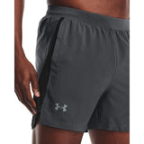Under Armour Launch Shorts In Grey