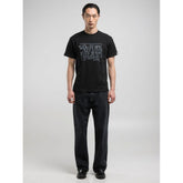 Replay Mens Regular T-shirt With Archival Print In Black