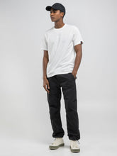 Replay Mens Crew Neck T-Shirt With Lettering In White