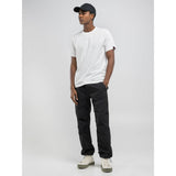 Replay Mens Crew Neck T-Shirt With Lettering In White