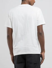 Replay Mens Crew Neck T-Shirt With Lettering In White