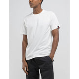 Replay Mens Crew Neck T-Shirt With Lettering In White