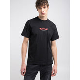 Replay Mens Custom Print T-Shirt In Black