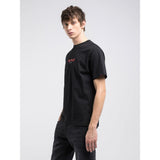 Replay Mens Custom Print T-Shirt In Black