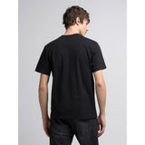 Replay Mens Custom Print T-Shirt In Black