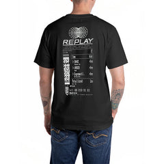 Replay Mens T-Shirt In Black