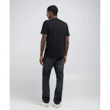 Replay Mens R Printed T-Shirt In Black