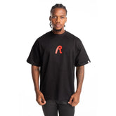 Replay Mens Centred R T-Shirt In Black