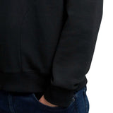 Replay Mens Half Zip Hoodie In Black