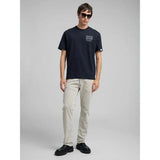 Replay Mens 970 T-Shirt In Navy