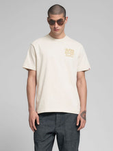Replay Mens T-shirt With Embroidery In Natural