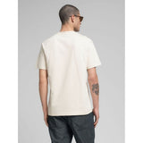 Replay Mens T-shirt With Embroidery In Natural