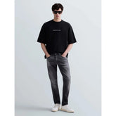 Replay Mens Short Sleeves Crew Neck Sweatshirt In Black
