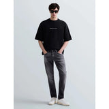 Replay Mens Short Sleeves Crew Neck Sweatshirt In Black