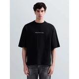 Replay Mens Short Sleeves Crew Neck Sweatshirt In Black