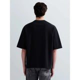 Replay Mens Short Sleeves Crew Neck Sweatshirt In Black