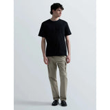 Replay Mens Cotton Crew Neck T-Shirt With Embroidery In Black