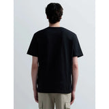 Replay Mens Cotton Crew Neck T-Shirt With Embroidery In Black