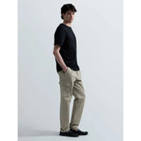 Replay Mens Cotton Crew Neck T-Shirt With Embroidery In Black