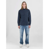 Replay M4118 000 74955 S Shirt Navy Blue