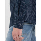 Replay M4118 000 74955 S Shirt Navy Blue