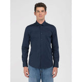 Replay M4140 80279A Shirt 087 Navy Blue