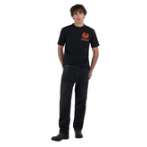 Replay Mens Custom Printed Tiger T-Shirt In Black
