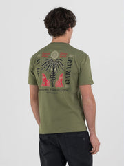 Replay M6876 2660 Tee 532 Green