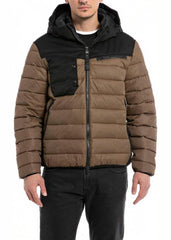 Replay M8353 84774 Jacket 695 Brown/Black