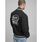 Replay Mens Baseball Jacket In Black