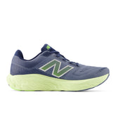 New Balance Mens 880 Fresh Foam Running Course Shoes In Artic Grey/Limelight