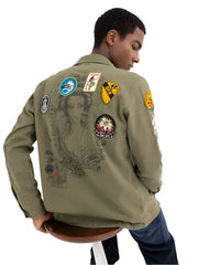 Replay M8825P 84024 Jacket 833 Green