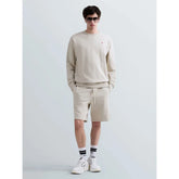 Replay Regular-Fit Terry Sweat Shorts In Bone