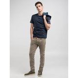 Replay Mens Anbass Slim Fit Jeans In Sand
