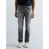 Replay Mens Anbass Slim Fit Jeans In Medium Grey