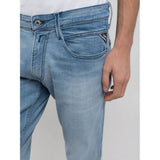 Replay Mens Anbass Jeans In Blue