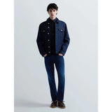 Replay Mens Anbass Slim Fit Hyperflex Jeans In Dark Blue