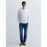 Replay Mens Anbass Slim Fit Jeans In Dark Blue