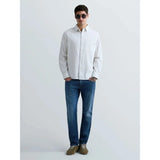 Replay Mens Anbass Slim Fit Jeans In Dark Blue
